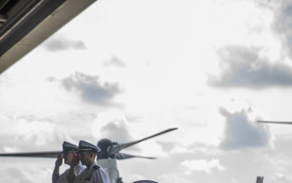 Change of Command Held at VRM-40