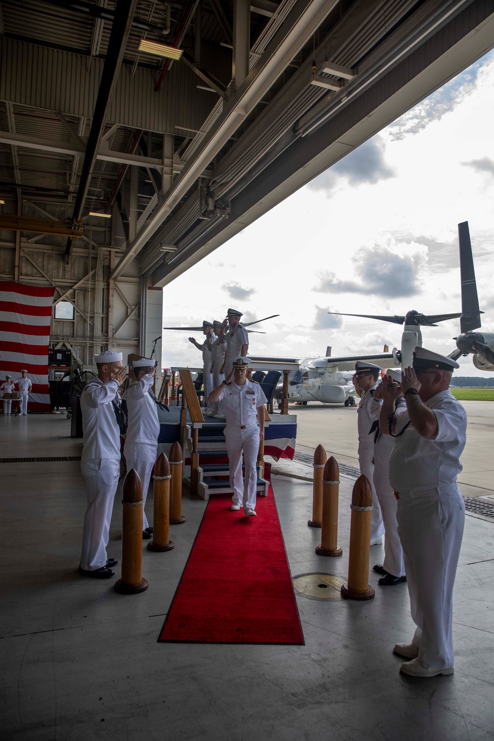 Change of Command Held at VRM-40