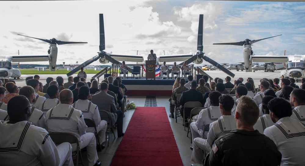 Change of Command Held at VRM-40