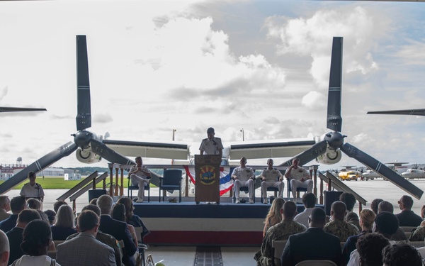 Change of Command Held at VRM-40