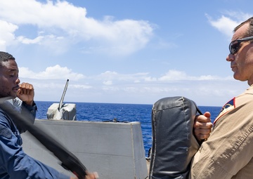 Cole Conducts Routine Operations in the Caribbean Sea