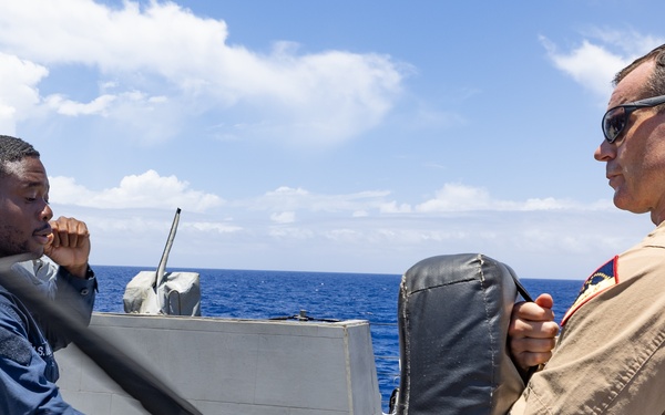 Cole Conducts Routine Operations in the Caribbean Sea