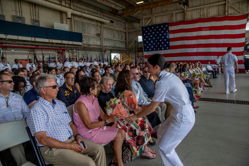 Change of Command Held at VRM-40