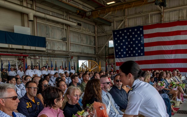Change of Command Held at VRM-40