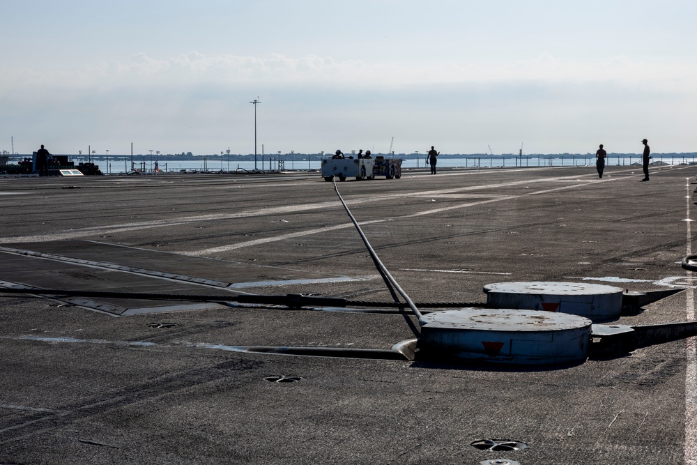 Daily Operations Aboard USS George H.W. Bush (CVN 77)