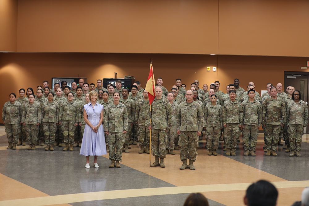 650th Regional Support Group Commemorates Departure with Farewell Ceremony
