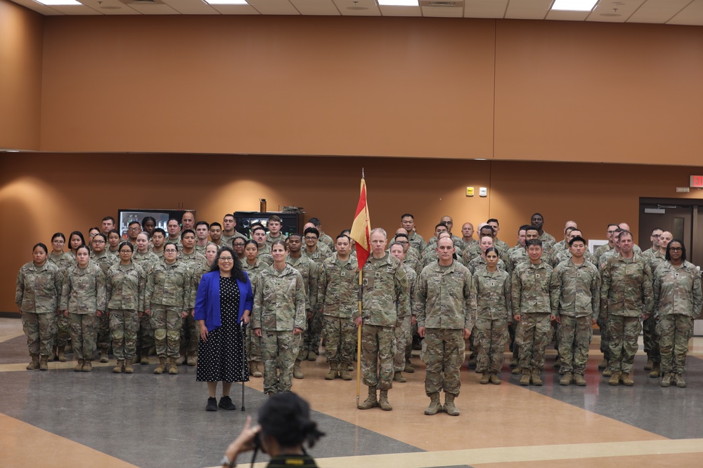650th Regional Support Group Commemorates Departure with Farewell Ceremony