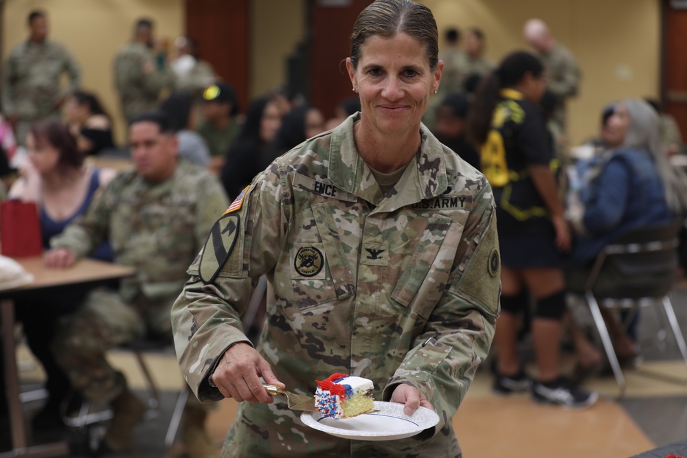 650th Regional Support Group Commemorates Departure with Farewell Ceremony