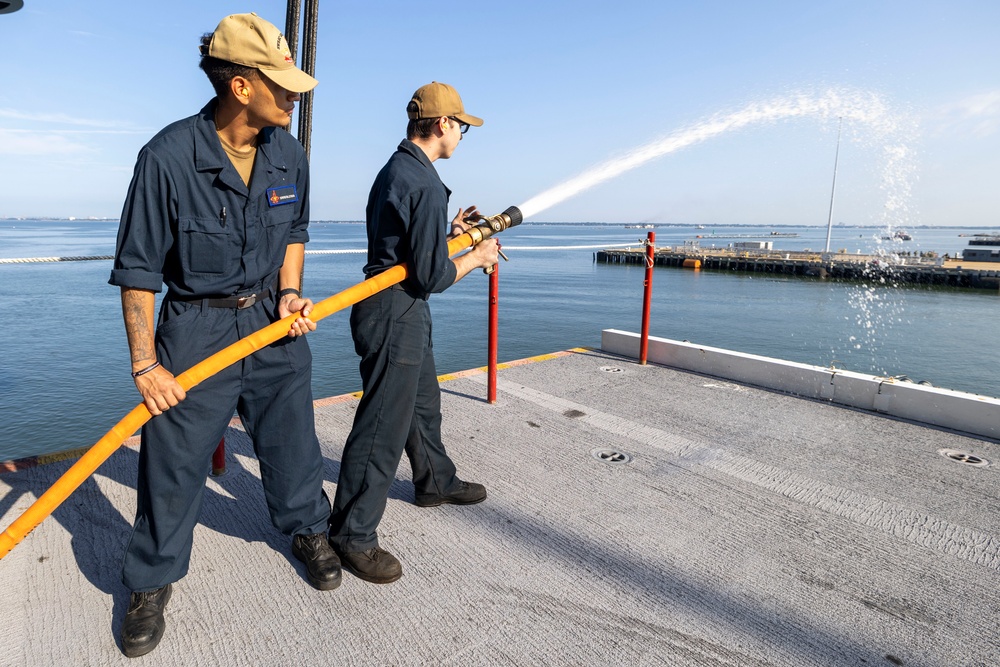 Daily Operations Aboard USS George H.W. Bush (CVN 77)