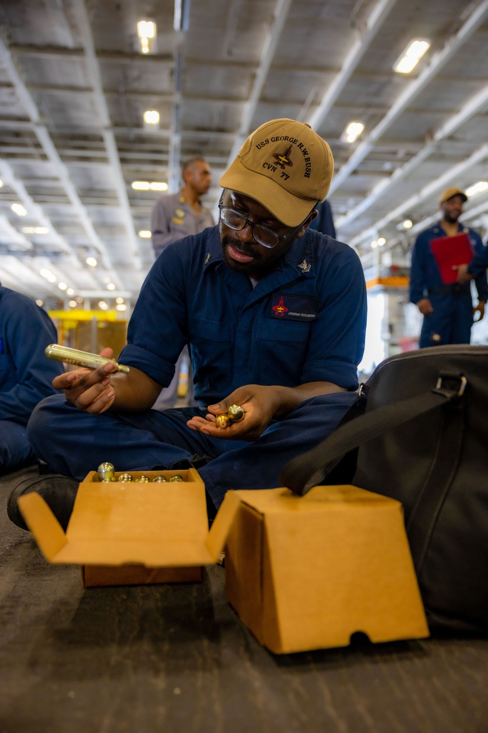 Daily Operations Aboard USS George H.W. Bush (CVN 77)