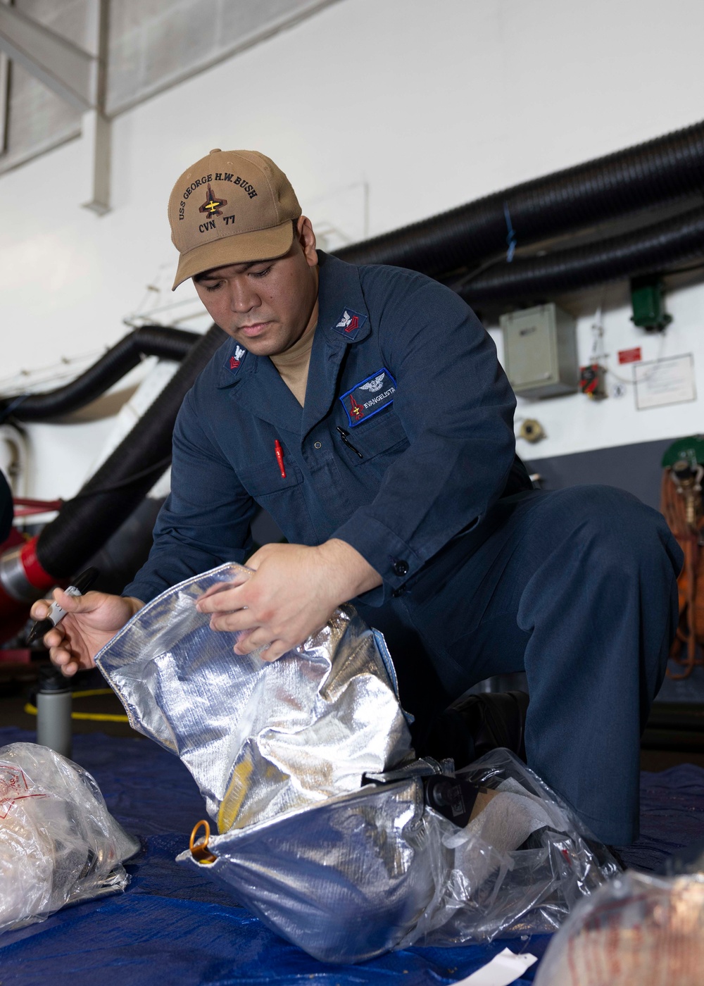 Daily Operations Aboard USS George H.W. Bush (CVN 77)
