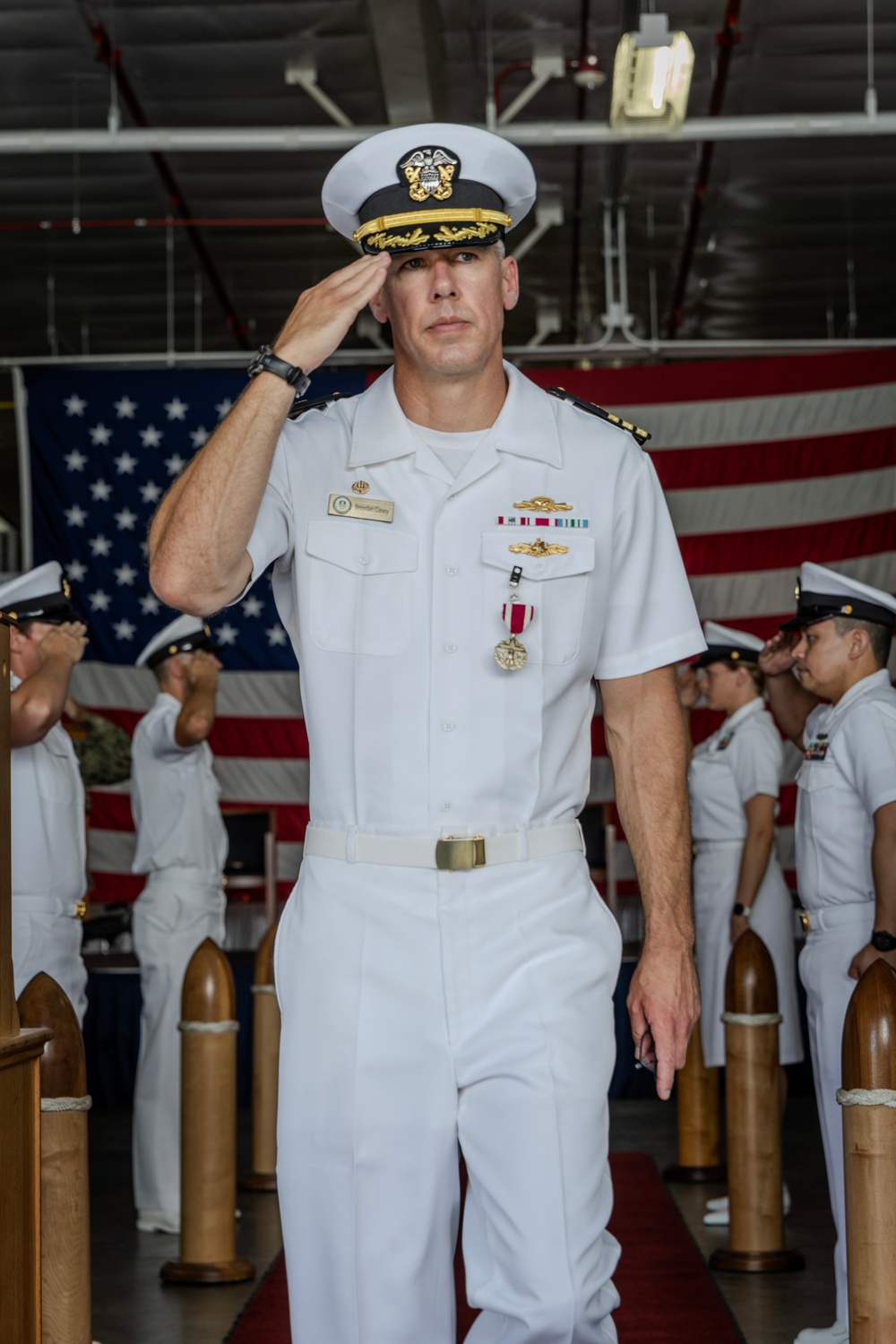 EODESU-2 Holds Change of Command Ceremony