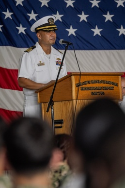 EODESU-2 Holds Change of Command Ceremony