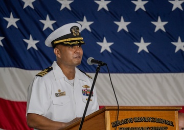 Explosive Ordnance Disposal Expeditionary Support Unit TWO Holds Change of Command Ceremony