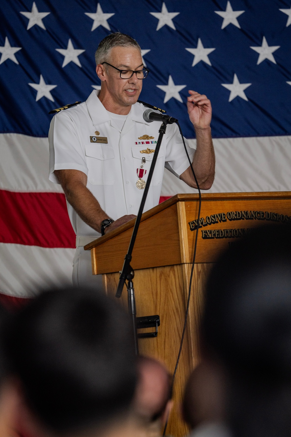 EODESU-2 Holds Change of Command Ceremony