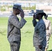 1st Lt. Kaylin Craine relinquishes command of Alpha and Bravo company