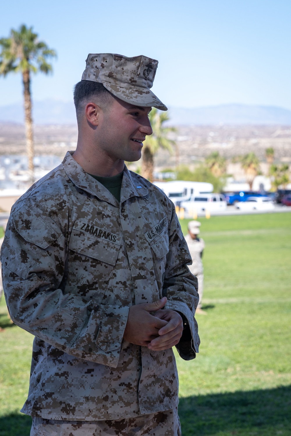 1st Lt. Kaylin Craine relinquishes command of Alpha and Bravo company