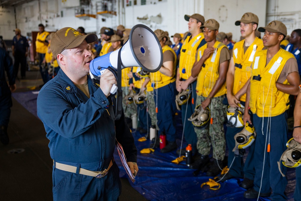 Daily Operations Aboard USS George H.W. Bush (CVN 77)