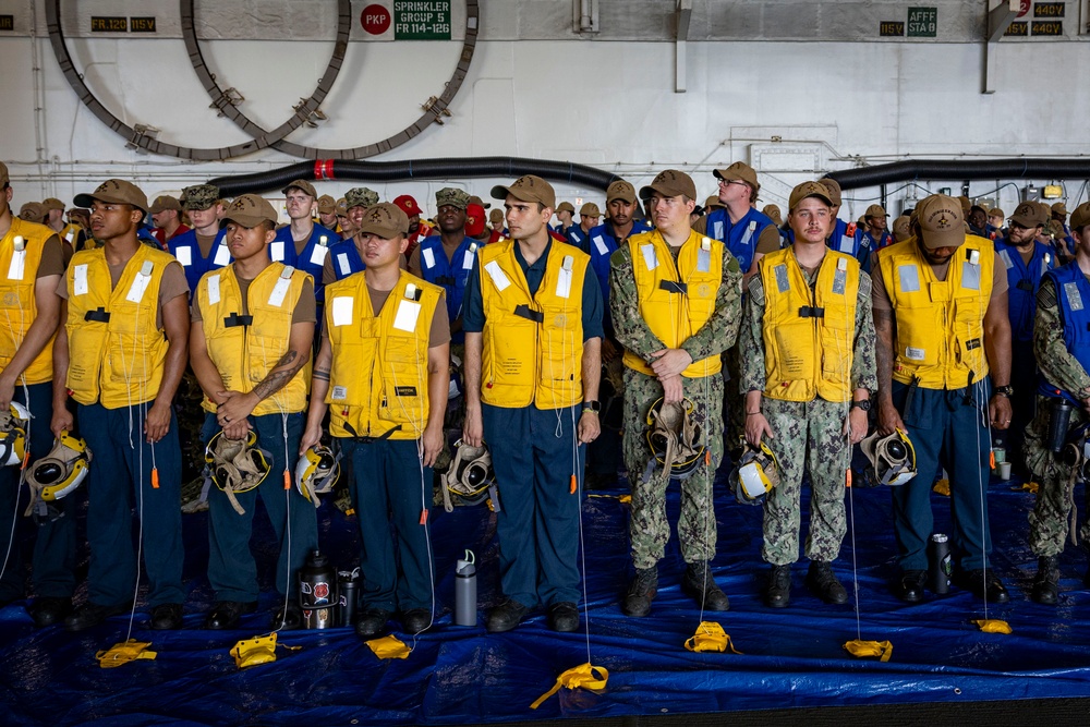 Daily Operations Aboard USS George H.W. Bush (CVN 77)