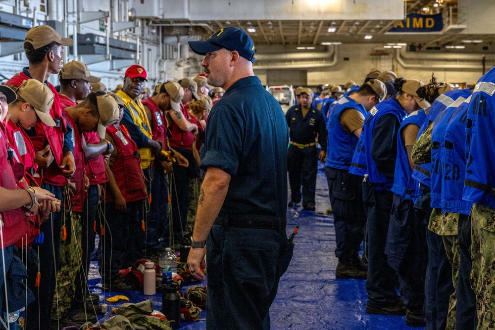 Daily Operations Aboard USS George H.W. Bush (CVN 77)