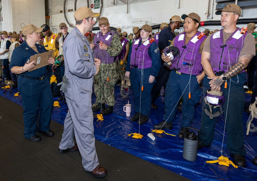 Daily Operations Aboard USS George H.W. Bush (CVN 77)