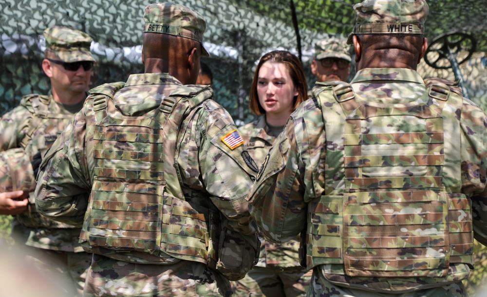 Army Reserve's double eagle team soars across training areas