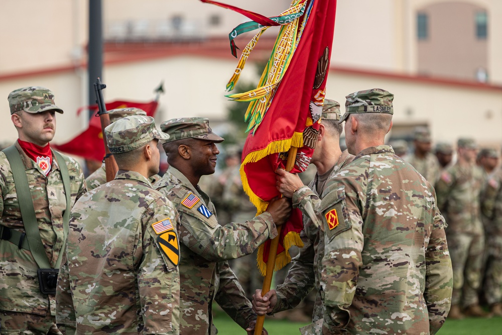 2-4 Change of Command Ceremony