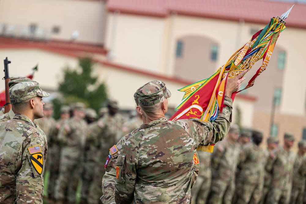 2-4 Change of Command Ceremony