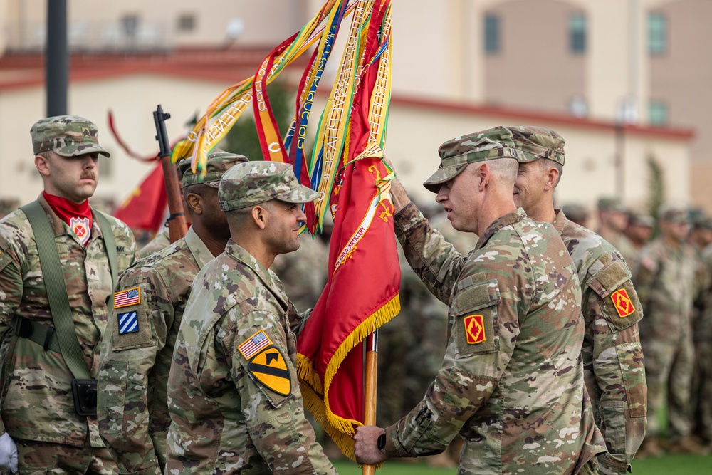 2-4 Change of Command Ceremony