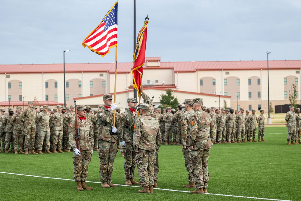 2-4 Change of Command Ceremony
