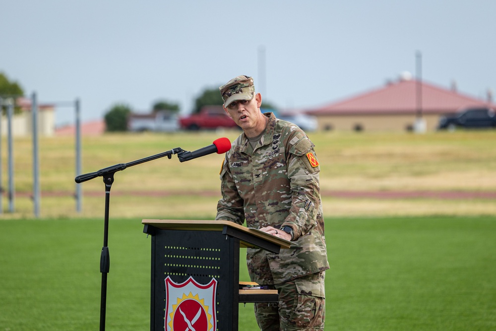 2-4 Change of Command Ceremony