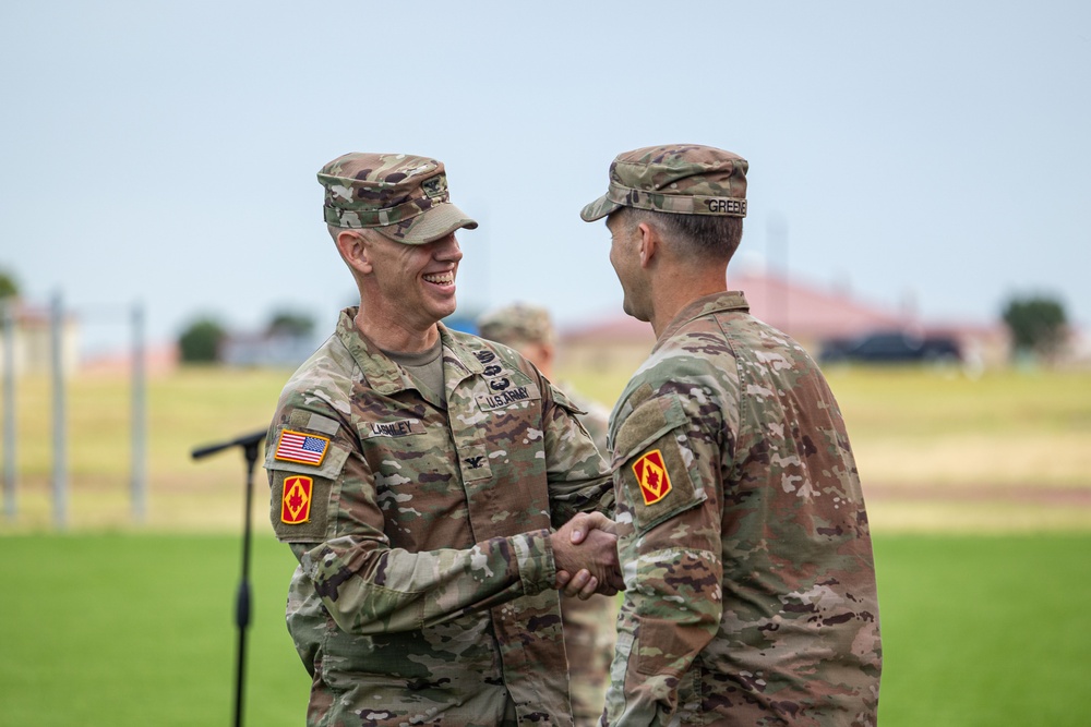 2-4 Change of Command Ceremony