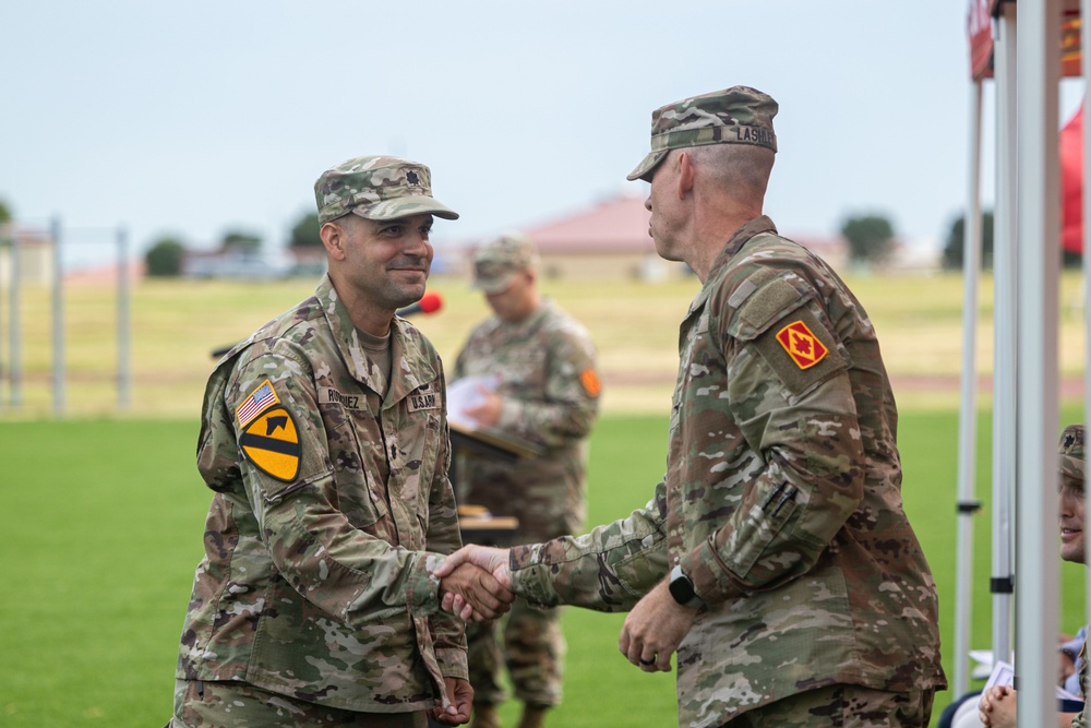 2-4 Change of Command Ceremony
