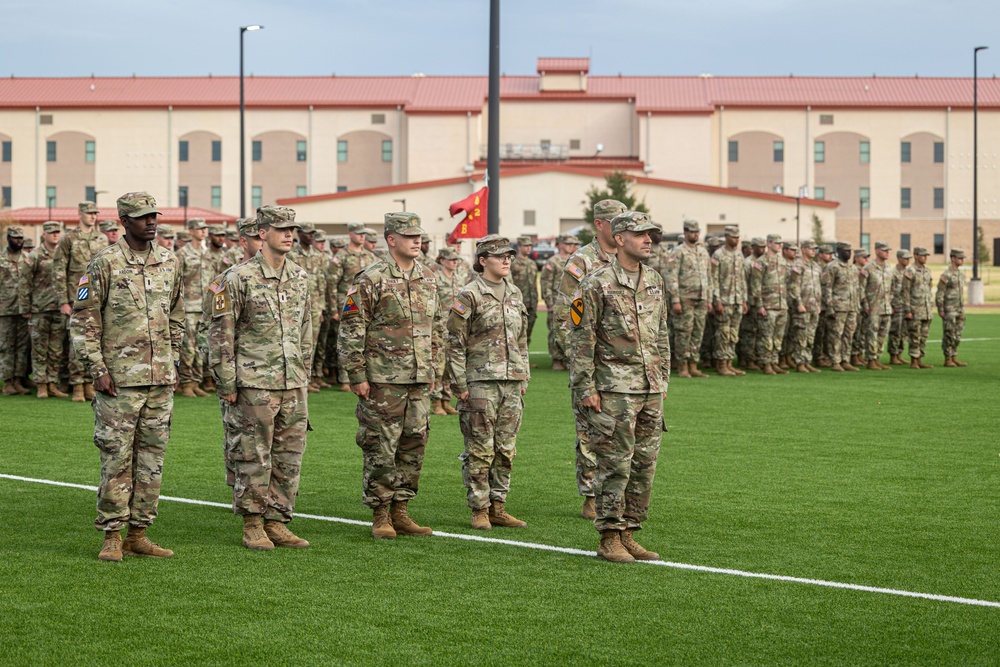2-4 Change of Command Ceremony