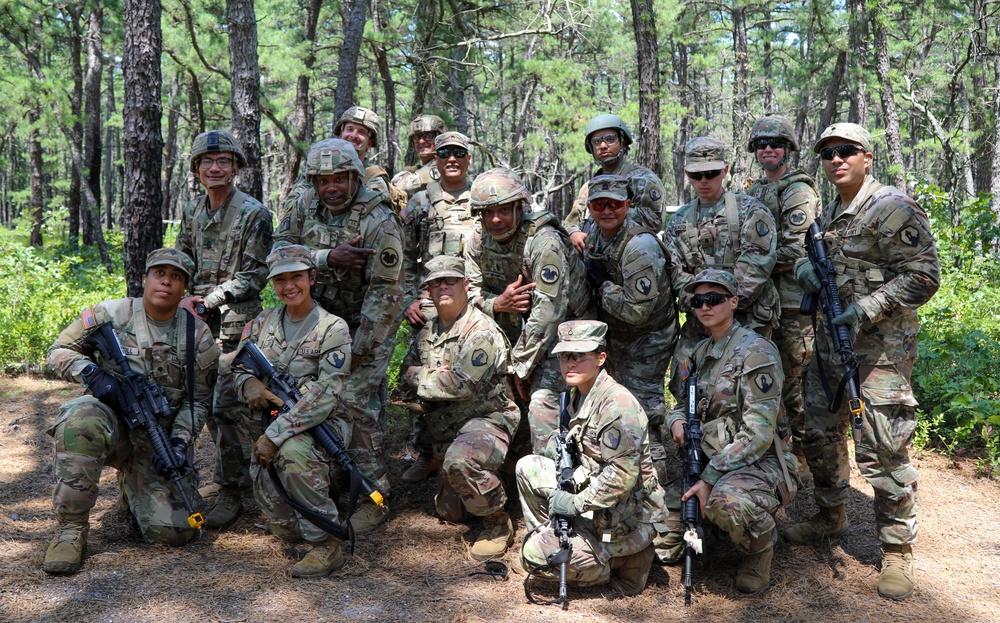 Army Reserve's double eagle team soars across training areas
