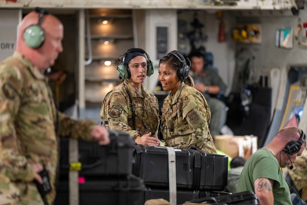 U.S. and RAF Aeromedical Evacuation teams partner for DLE 2025