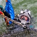 Navy Divers Repair USS Iwo Jima