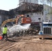 Debris removal from Eliot Arts Magnet Academy in Altadena, CA