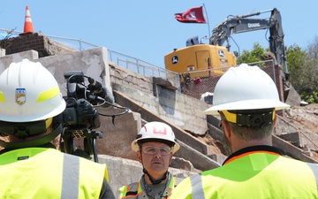 USACE debris removal in Pacific Palisades