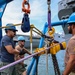Navy Divers Repair USS Iwo Jima