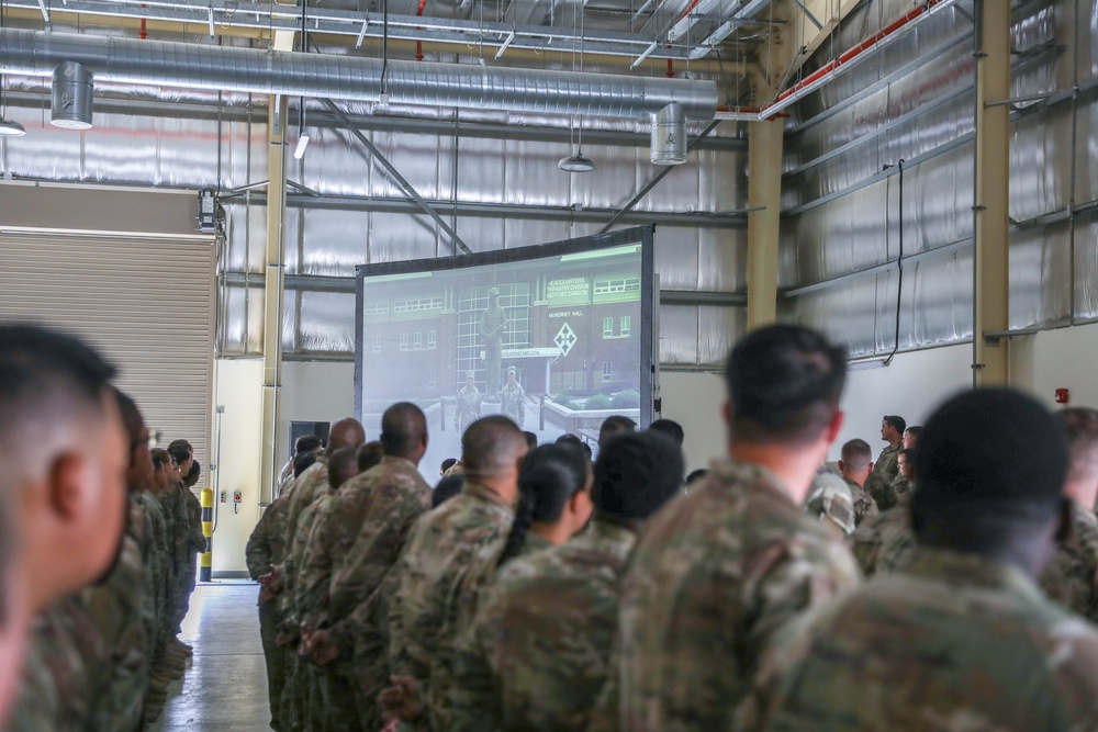 4DSB Patching Ceremony