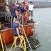 Navy Divers Repair USS Iwo Jima