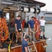 Navy Divers Repair USS Iwo Jima