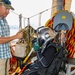 Navy Divers Repair USS Iwo Jima