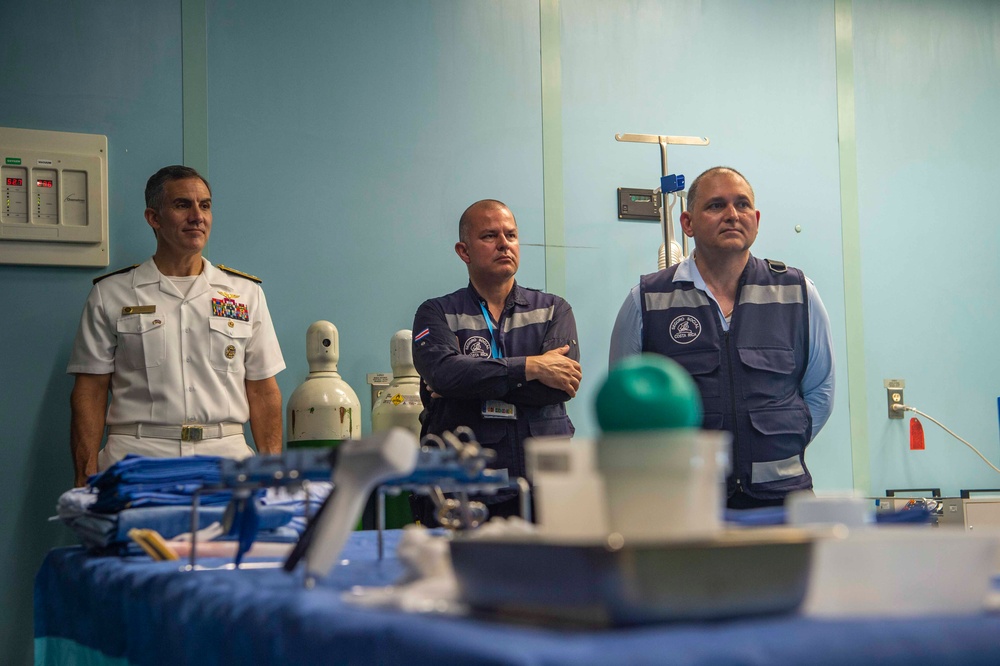 Commander, U.S. Naval Forces Southern Command/U.S. 4th Fleet visits Limón, Costa Rica during CP25