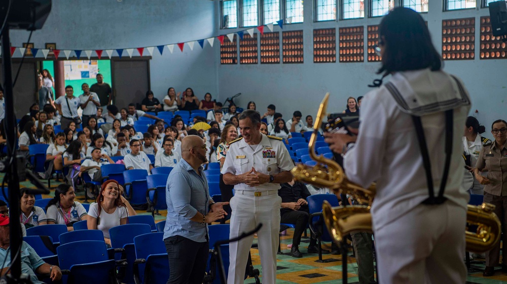 Commander, U.S. Naval Forces Southern Command/U.S. 4th Fleet visits Limón, Costa Rica during CP25