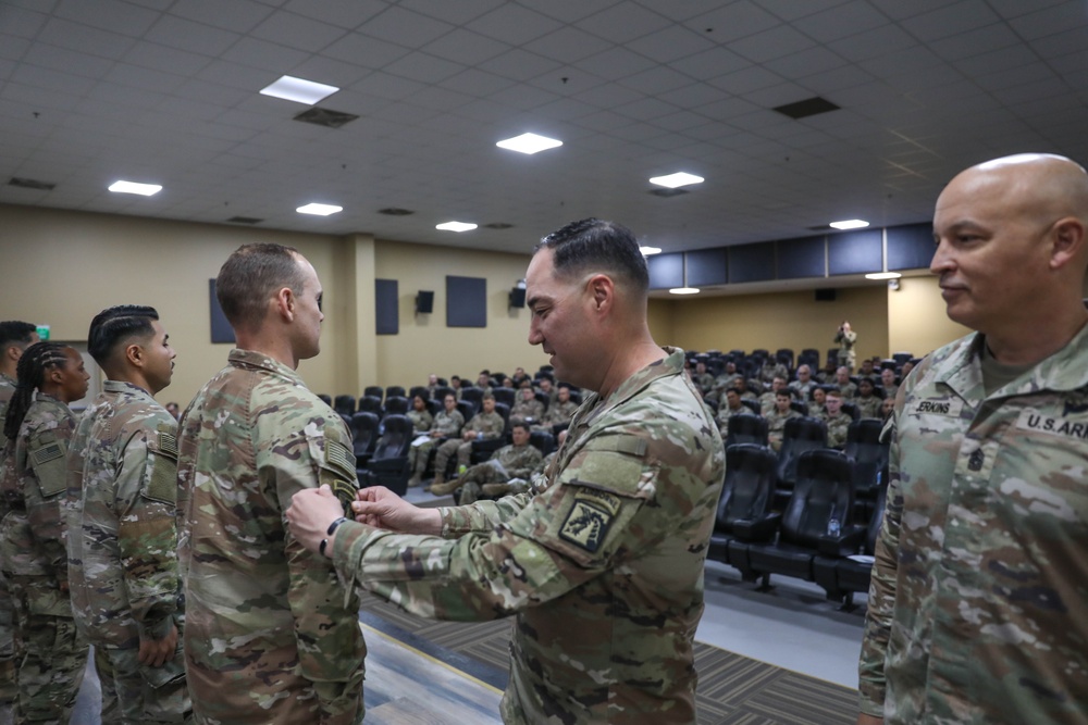 3ESC Patching Ceremony