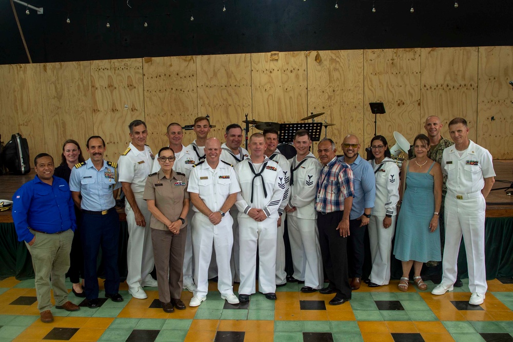 Commander, U.S. Naval Forces Southern Command/U.S. 4th Fleet visits Limón, Costa Rica during CP25