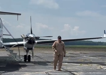 US Army civilian master aviator completes last flight at premier CBRNE command