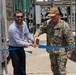 CRANE, Ind. — Vice Admiral Brendan McLane, Commander, Naval Surface Forces and Commander, Naval Surface Force, Pacific Fleet and Ethan Jones,